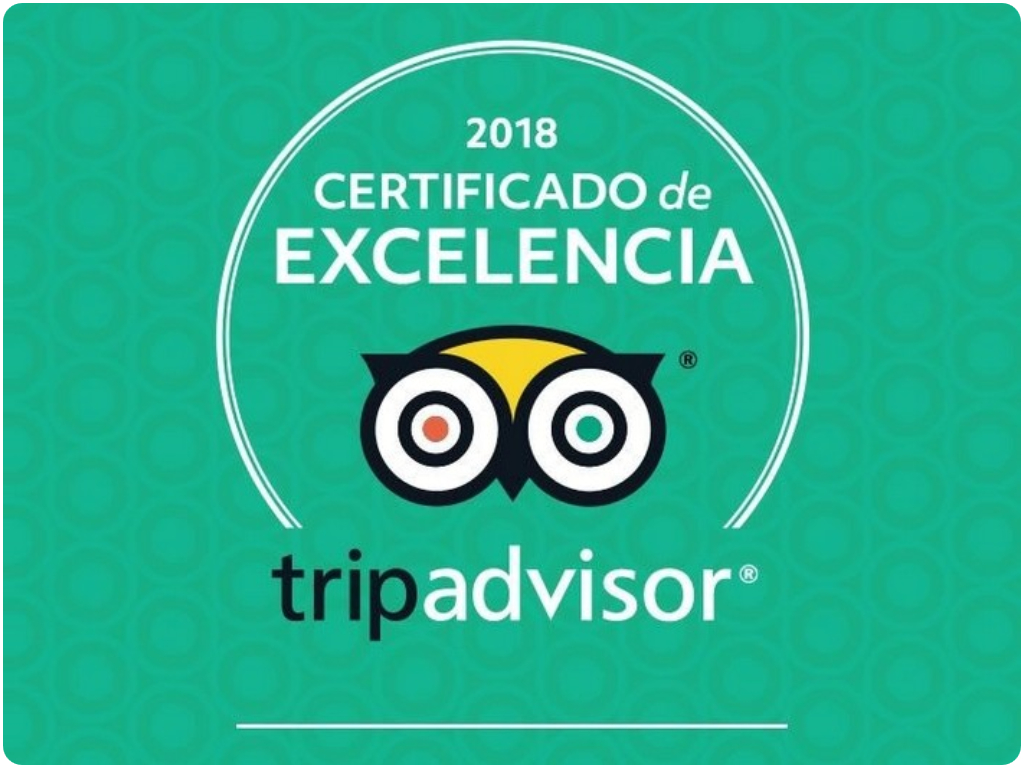 Certificado de Excelencia Tripadvisor para Restaurante La Ballena Azul en Motril (Granada)