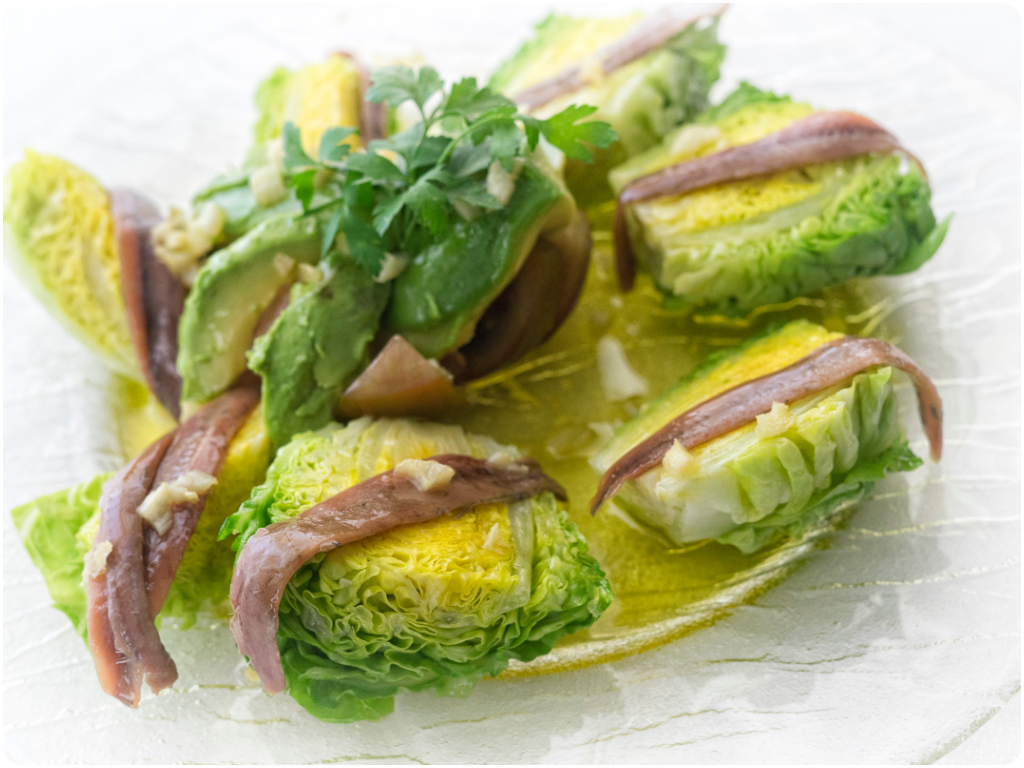 Plato de Aguacates para Restaurante La Ballena Azul en Motril (Granada)